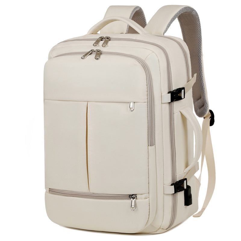 Large Capacity Waterproof Laptop Backpack – Business & Travel Bag for Men & Women
