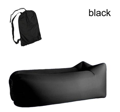 Fast Inflatable Air Lounger Sofa – Portable Laybag Beach Chair, Camping Air Couch No Pump Needed