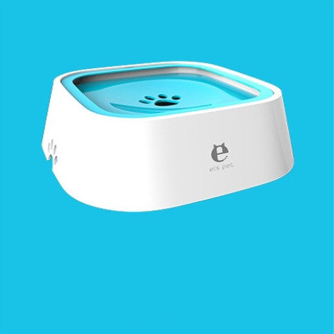 1.5L Pet Water Bowl – Slow Water Feeder & Anti-Overflow Cat & Dog Fountain