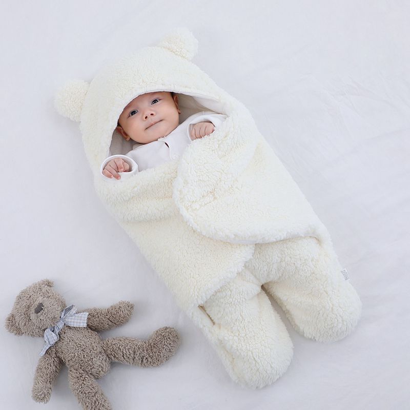 Baby Quilted Sleeping Bag Wrapper – Soft Cotton Swaddle