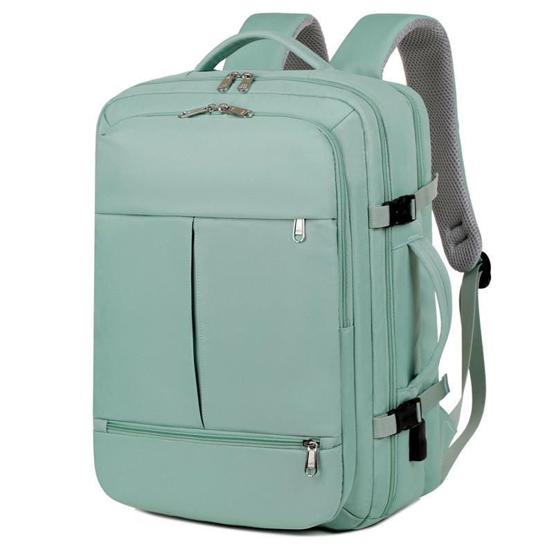 Large Capacity Waterproof Laptop Backpack – Business & Travel Bag for Men & Women