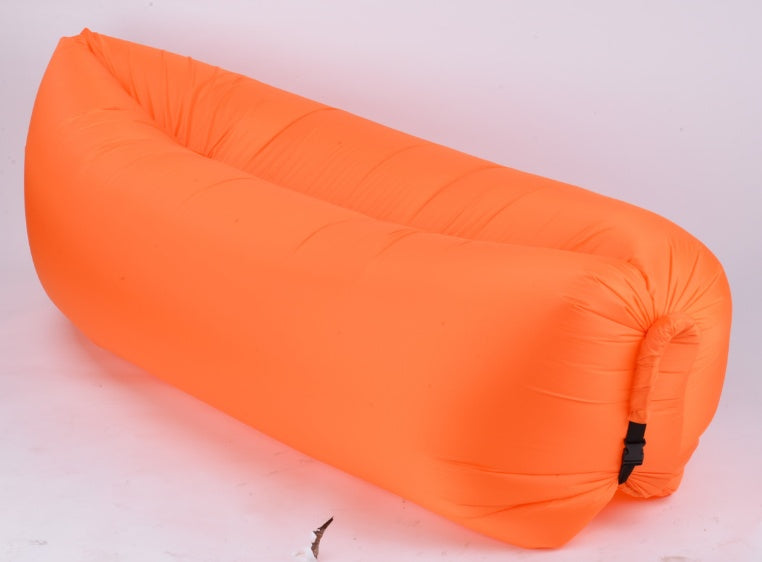 Fast Inflatable Air Lounger Sofa – Portable Laybag Beach Chair, Camping Air Couch No Pump Needed