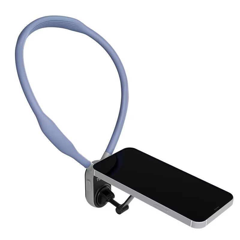 Silicone Magnetic Phone Neck Mount – Quick Release Holder for Magsafe Phones