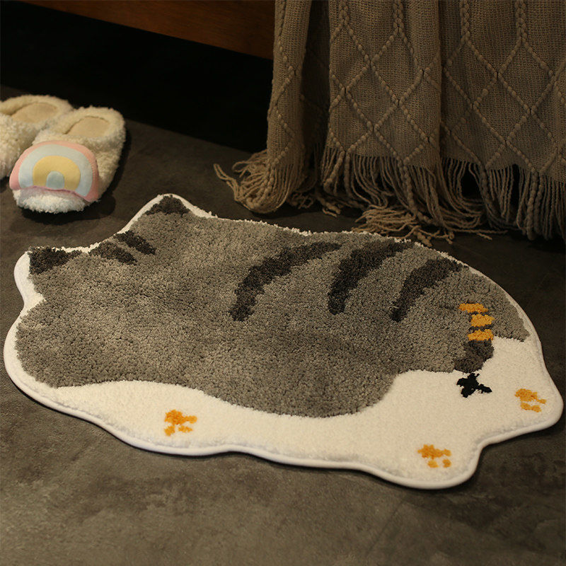 Household Cute Cartoon Absorbent Non-slip Mat