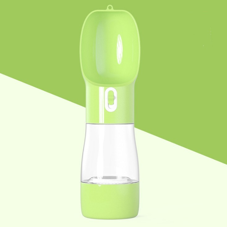 2-in-1 Travel Pet Water Dispenser for Dogs & Cats