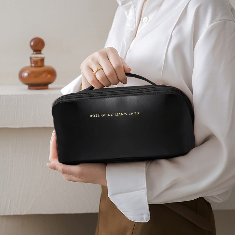 Large Capacity Travel Cosmetic Bag – Multifunction Makeup & Toiletries Organizer for Women