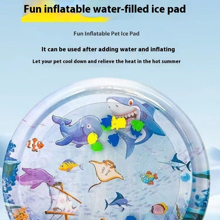 Summer Cooling Water Mat for Pets – Dog & Cat Cooling Bed
