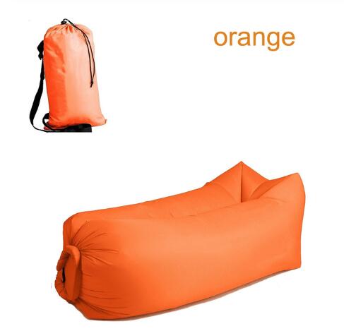 Fast Inflatable Air Lounger Sofa – Portable Laybag Beach Chair, Camping Air Couch No Pump Needed
