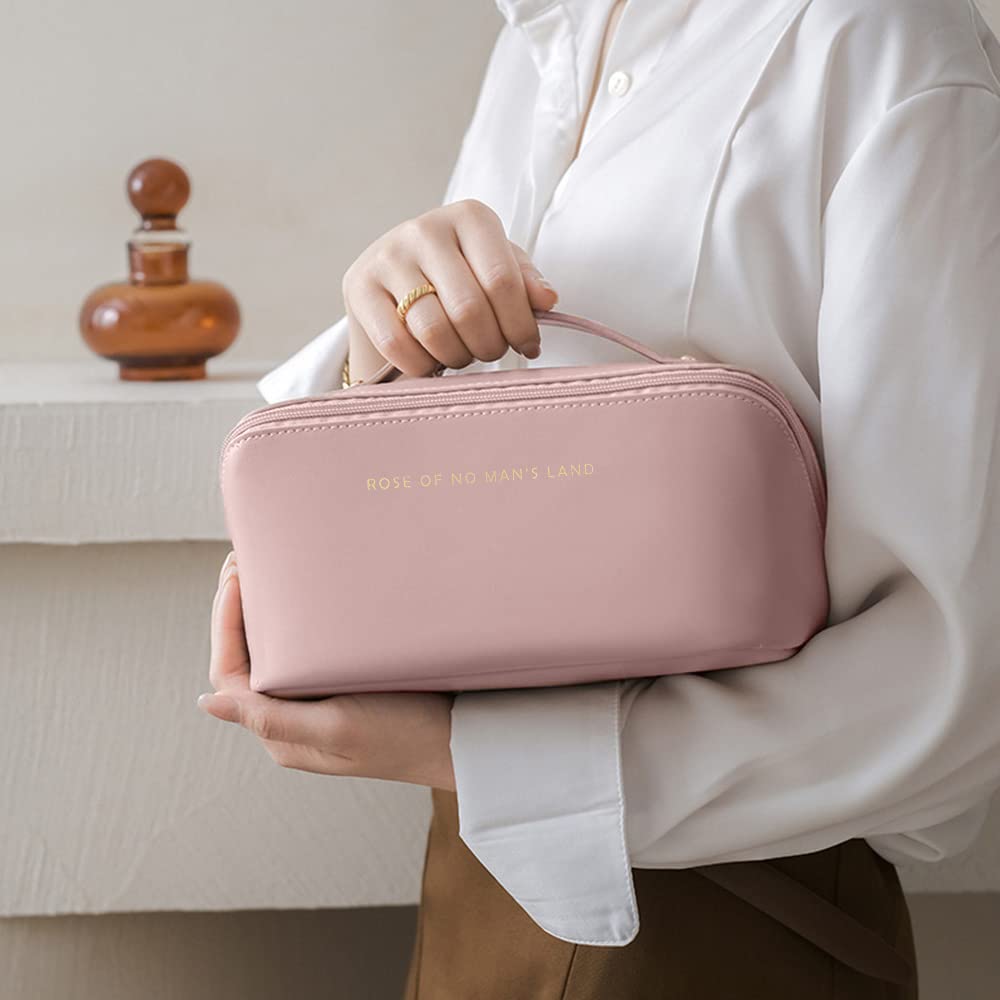 Large Capacity Travel Cosmetic Bag – Multifunction Makeup & Toiletries Organizer for Women