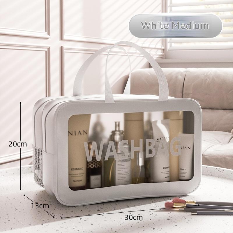 Large Capacity Dry & Wet Separation Makeup Bag – Portable Travel Organizer