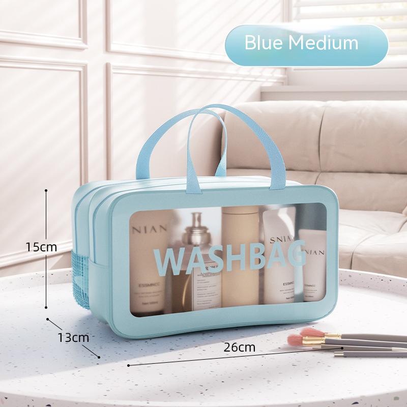 Large Capacity Dry & Wet Separation Makeup Bag – Portable Travel Organizer
