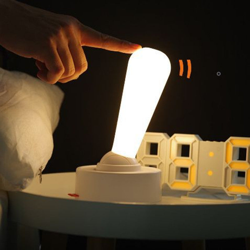 Toggle Silicone Night Lamp – USB Rechargeable Bedside & Wall Light