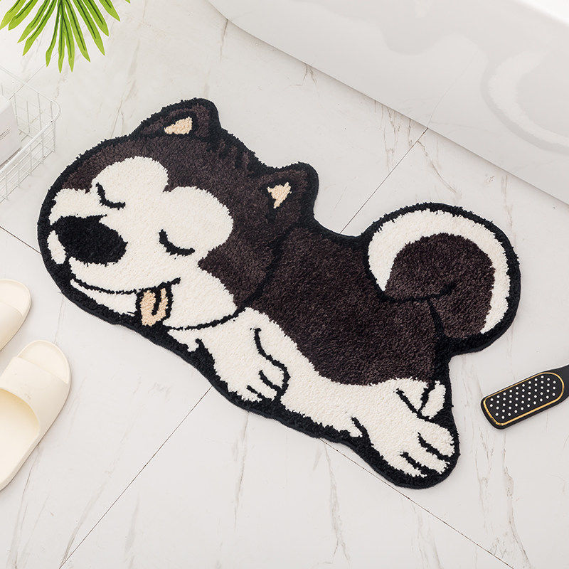 Household Cute Cartoon Absorbent Non-slip Mat