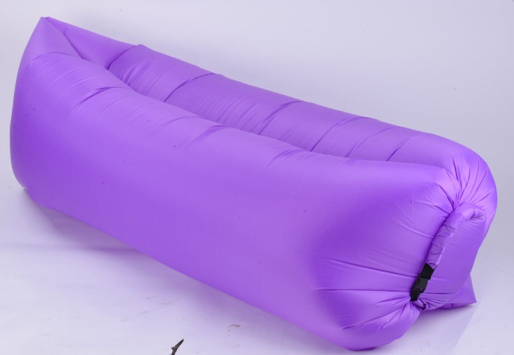 Fast Inflatable Air Lounger Sofa – Portable Laybag Beach Chair, Camping Air Couch No Pump Needed