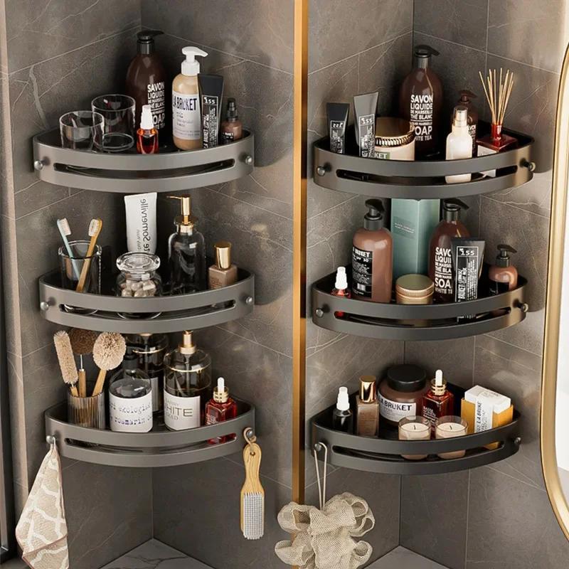 3-Tier Foldable Storage Rack – Household Floor Organizer