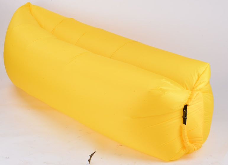 Fast Inflatable Air Lounger Sofa – Portable Laybag Beach Chair, Camping Air Couch No Pump Needed
