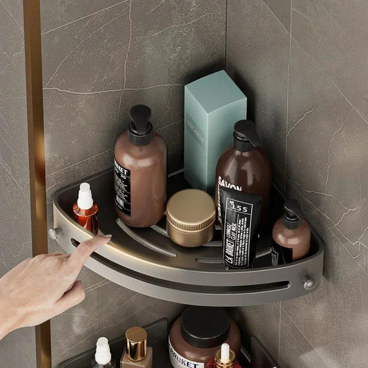 3-Tier Foldable Storage Rack – Household Floor Organizer