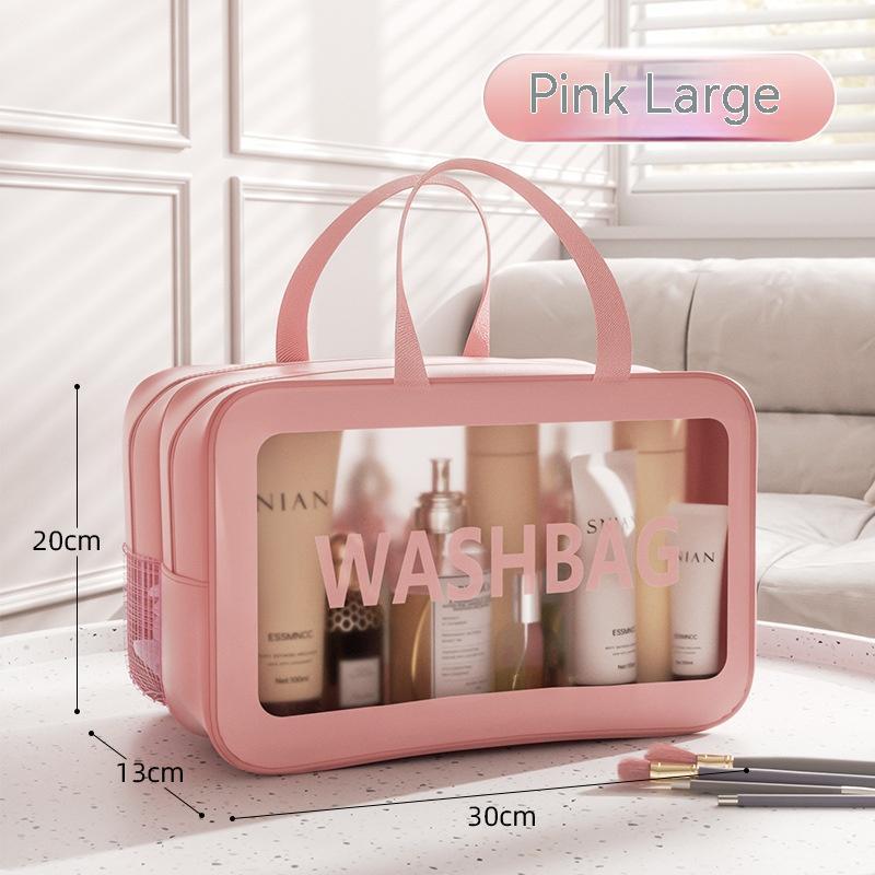 Large Capacity Dry & Wet Separation Makeup Bag – Portable Travel Organizer
