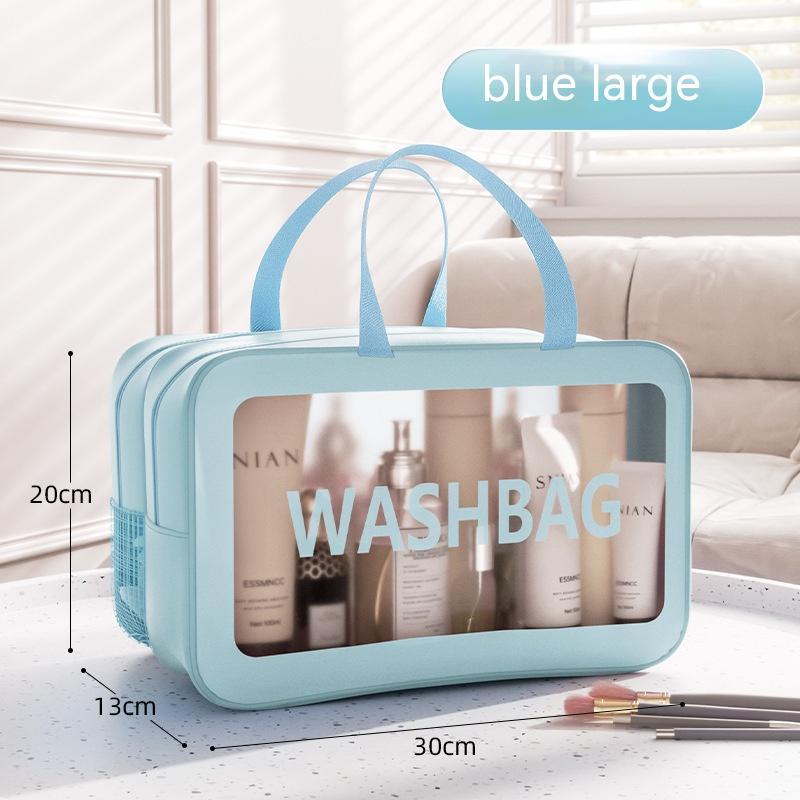 Large Capacity Dry & Wet Separation Makeup Bag – Portable Travel Organizer