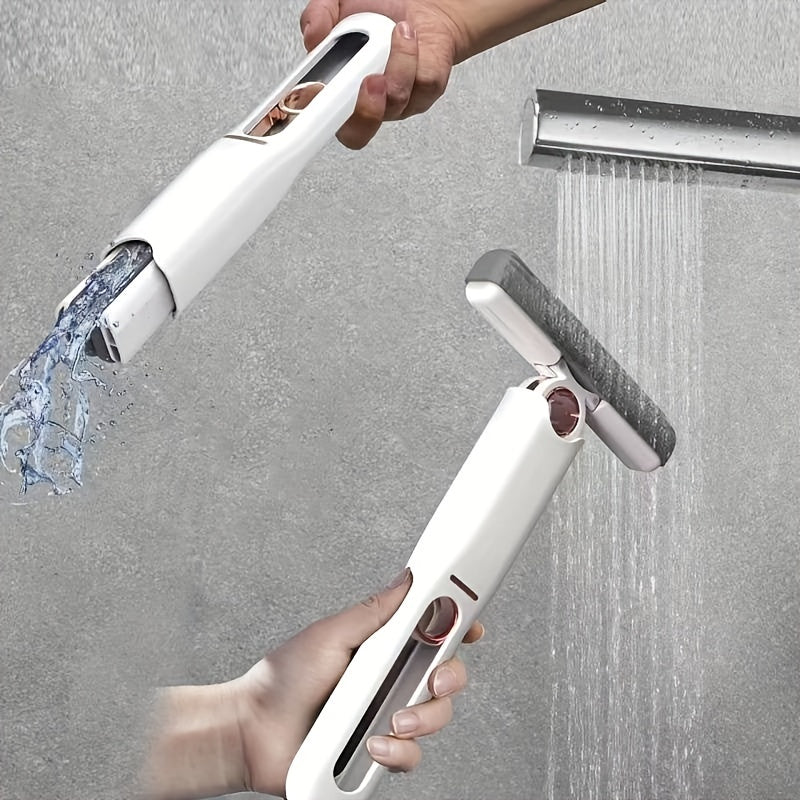 Portable Self-Squeeze Mini Mop – Hands-Free Cleaning for Home & Car