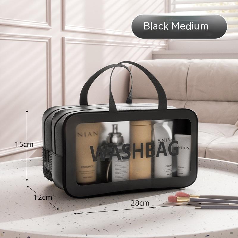 Large Capacity Dry & Wet Separation Makeup Bag – Portable Travel Organizer