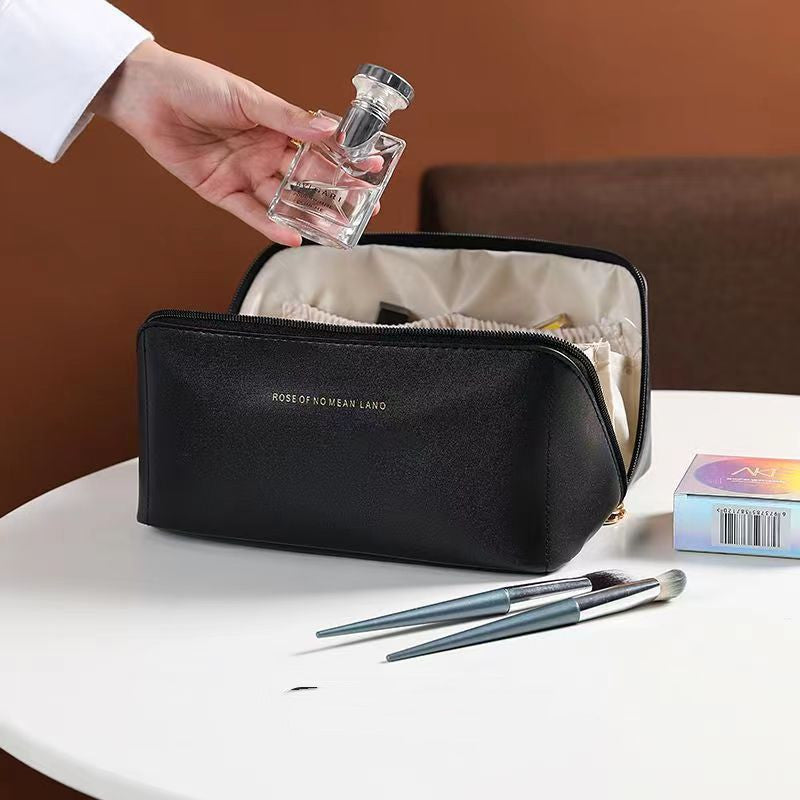 Large Capacity Travel Cosmetic Bag – Multifunction Makeup & Toiletries Organizer for Women