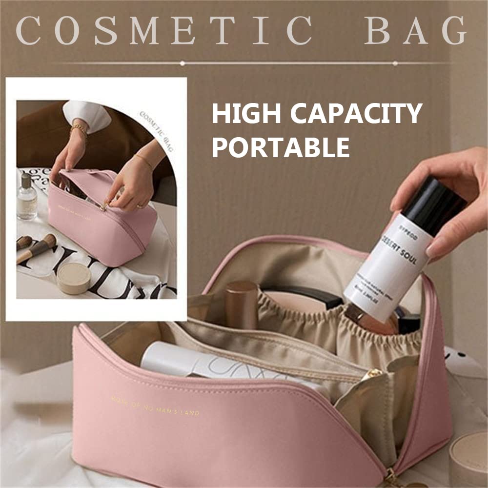 Large Capacity Travel Cosmetic Bag – Multifunction Makeup & Toiletries Organizer for Women
