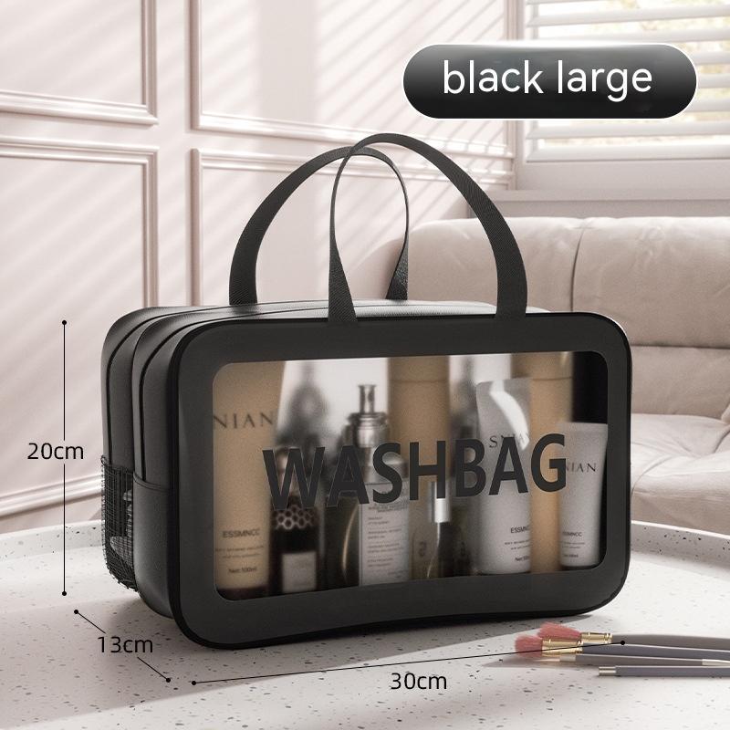 Large Capacity Dry & Wet Separation Makeup Bag – Portable Travel Organizer