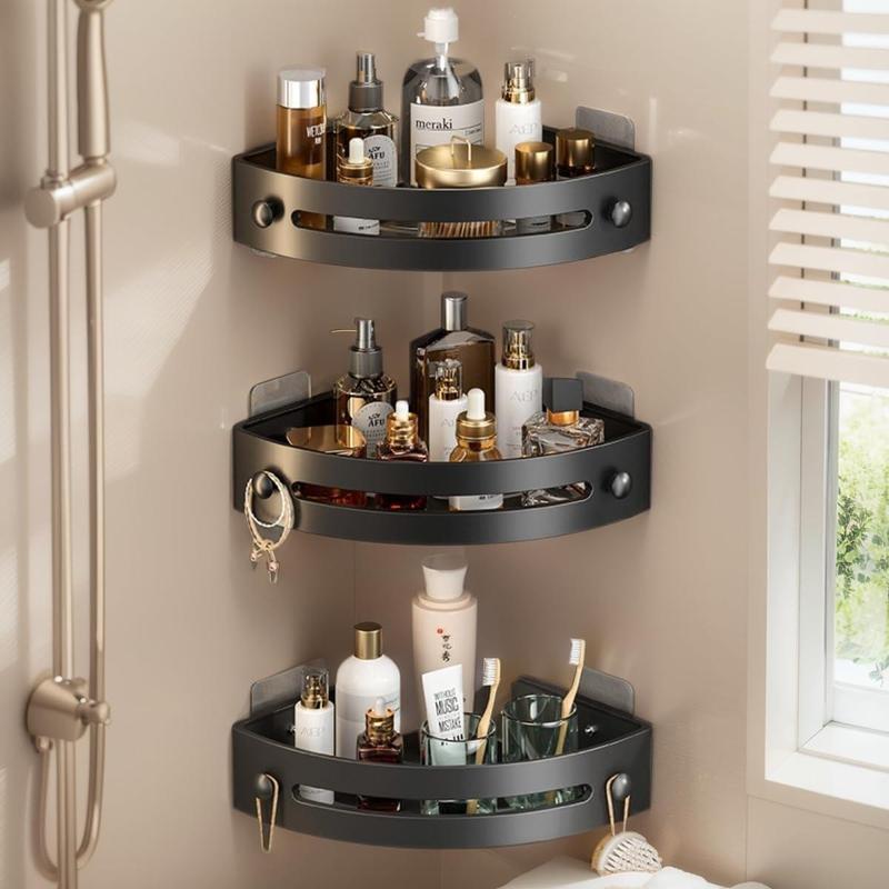 3-Tier Foldable Storage Rack – Household Floor Organizer