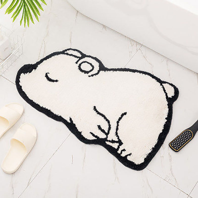 Household Cute Cartoon Absorbent Non-slip Mat