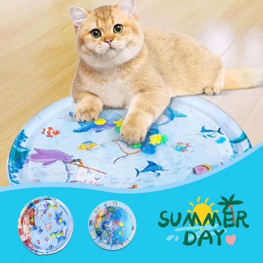 Summer Cooling Water Mat for Pets – Dog & Cat Cooling Bed