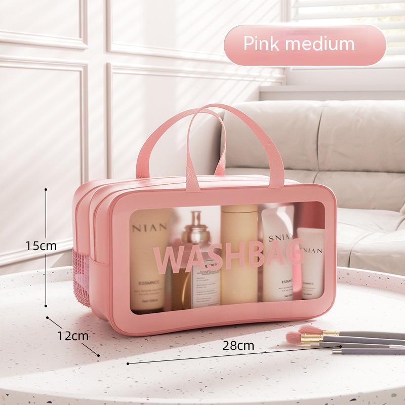 Large Capacity Dry & Wet Separation Makeup Bag – Portable Travel Organizer